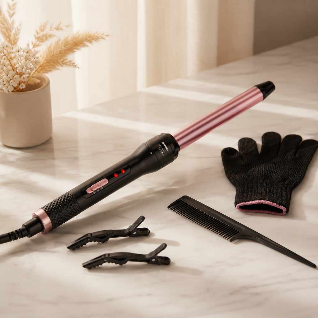 Long Barrel Curling Wand